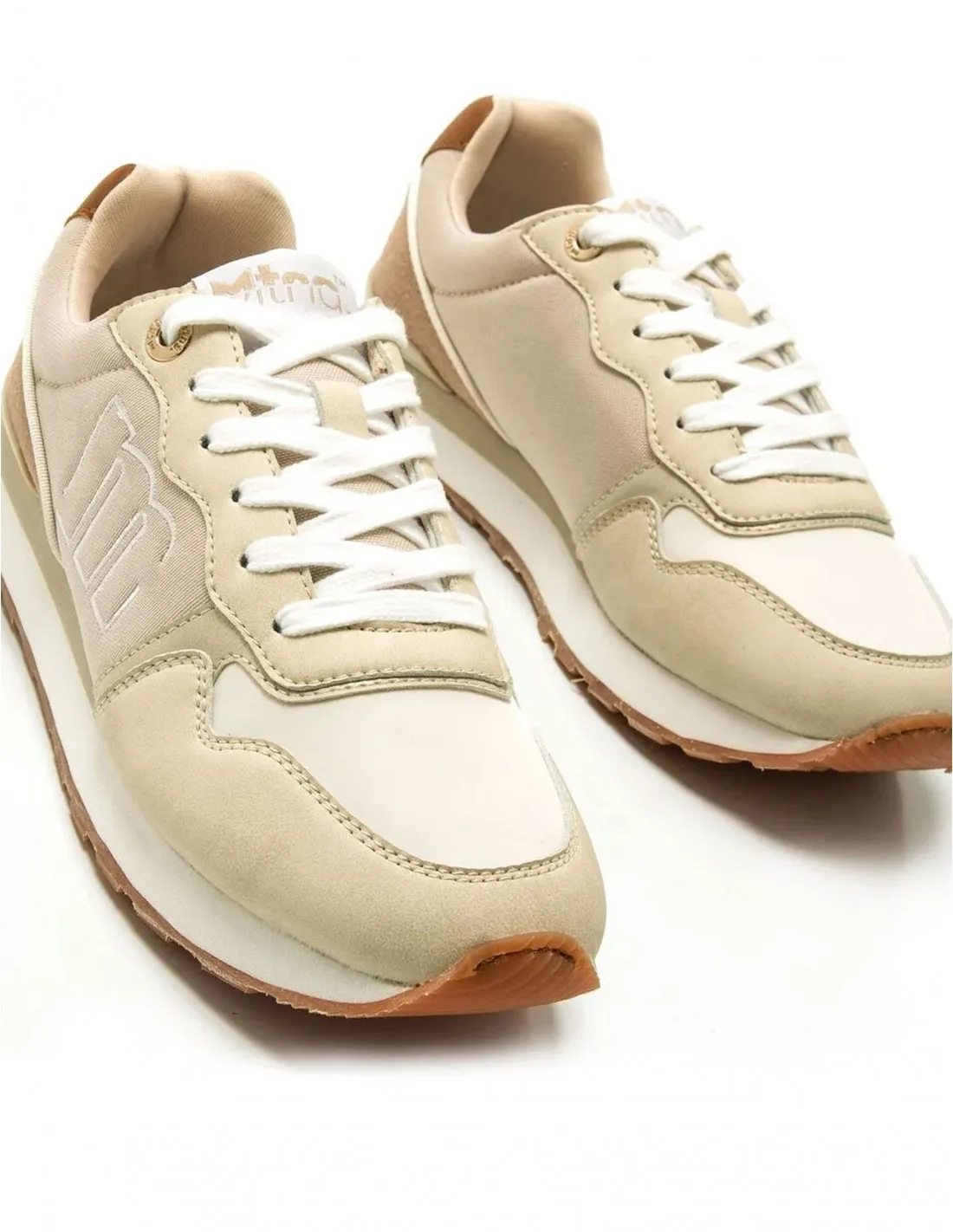 Zapatillas Casual Mujer Beige MUSTANG