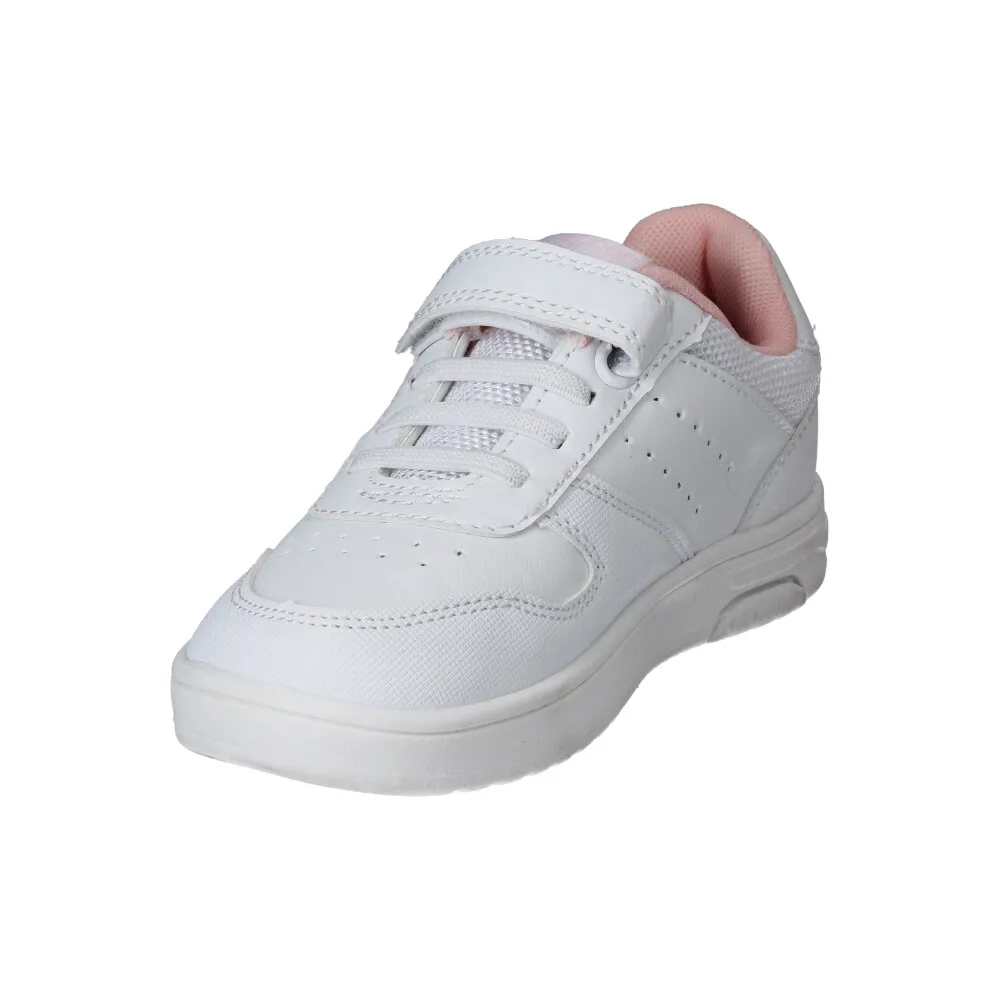 ZAPATILLAS CLáSICAS DE NIñA COVIL BLANCO  ROSA