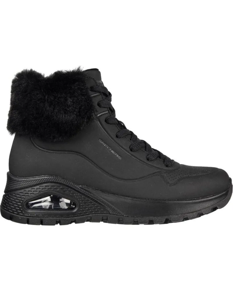 ZAPATILLAS DEPORTE DE MUJER SKECHERS 167274BBK UNO RUGGED BLACK NEGRO