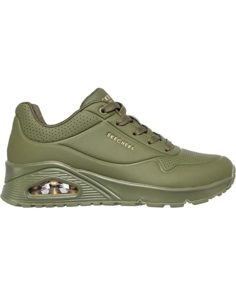 Zapatillas deporte de Mujer SKECHERS UNO STAND ON AIR KAKI