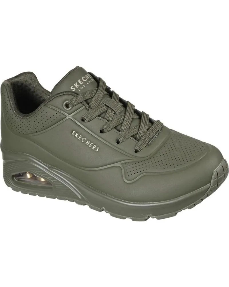Zapatillas deporte de Mujer SKECHERS UNO STAND ON AIR KAKI