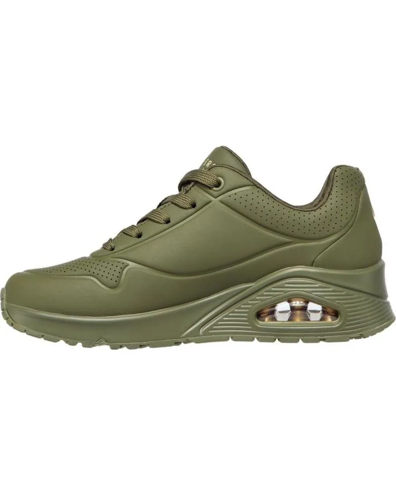 Zapatillas deporte de Mujer SKECHERS UNO STAND ON AIR KAKI