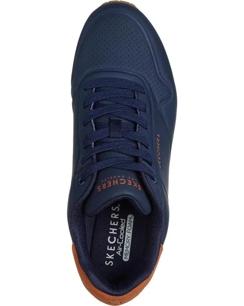 ZAPATILLAS DEPORTE SKECHERS  DE HOMBRE 183004 UNO  SUITED ON AIR  AZUL