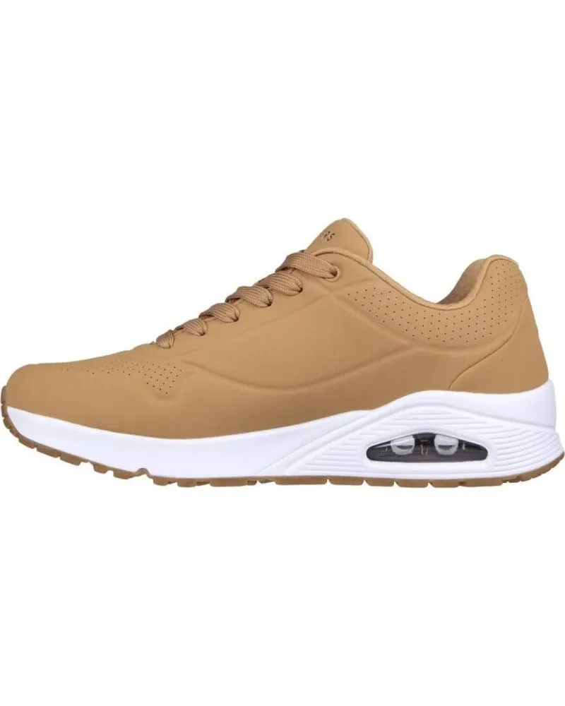 ZAPATILLAS DEPORTE SKECHERS  DE HOMBRE UNO STAND ON AIR HOMBRE 52458TAN MARRON  MARRóN