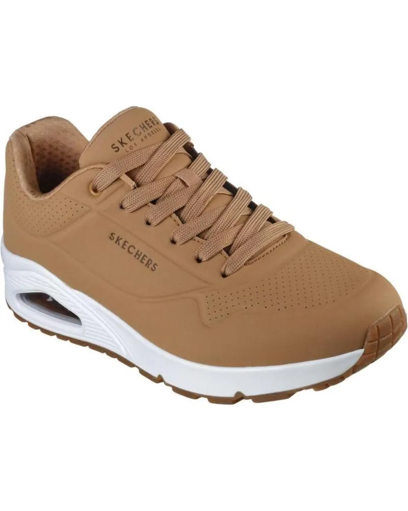 ZAPATILLAS DEPORTE SKECHERS  DE HOMBRE UNO STAND ON AIR HOMBRE 52458TAN MARRON  MARRóN