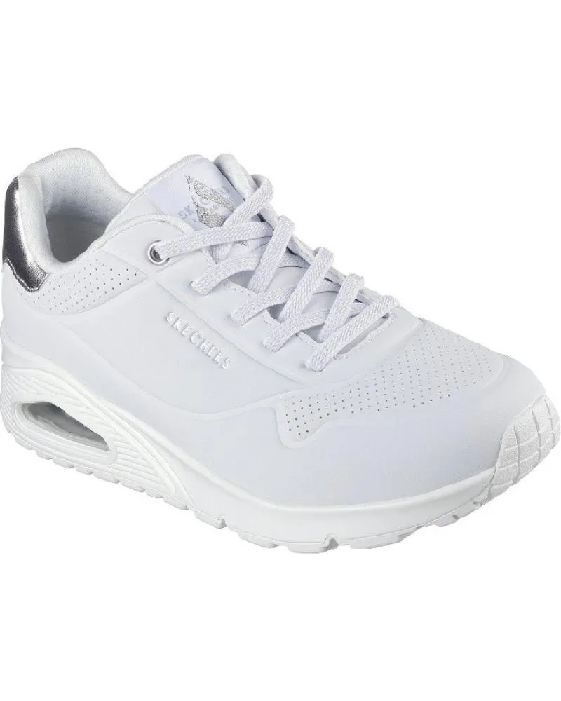 ZAPATILLAS DEPORTE SKECHERS  DE MUJER UNO  SHIMMER AWAY 155196  BLANCO