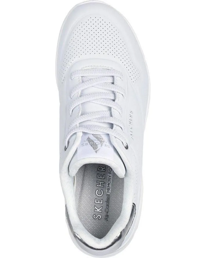 ZAPATILLAS DEPORTE SKECHERS  DE MUJER UNO  SHIMMER AWAY 155196  BLANCO