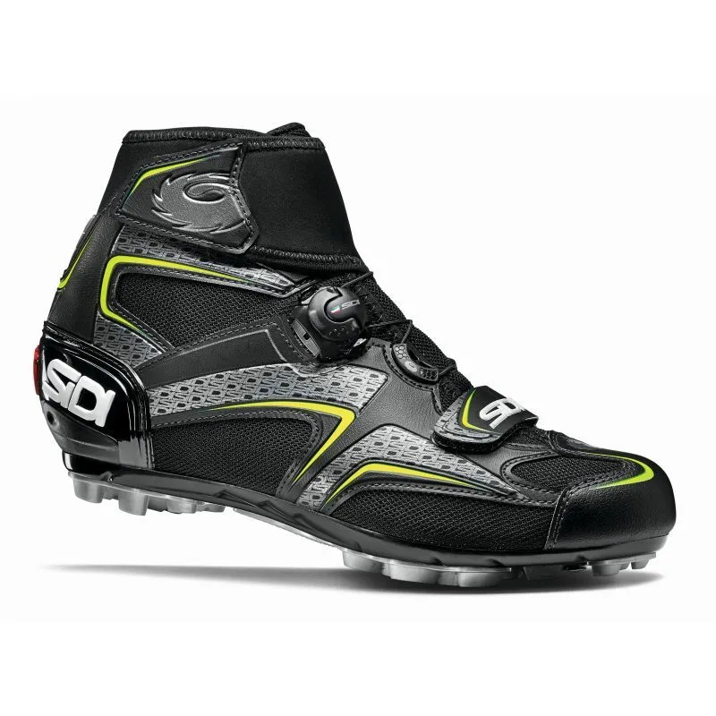 ZAPATILLAS SIDI MTB FROST NEGRO/AMARILLO TALLA 46  687007