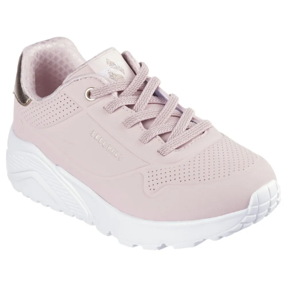 ZAPATILLAS SKECHERS UNO LITE METALLIC MODE ROSA MAUVE 310384LMVE