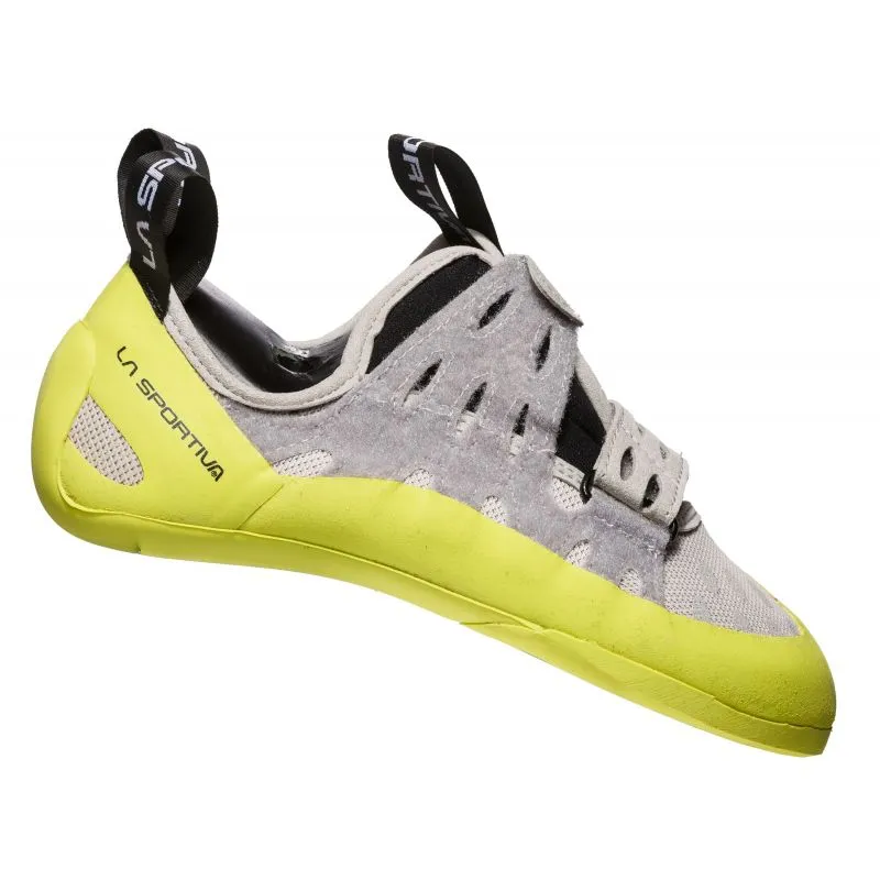 Zapatos de escalada La Sportiva GeckoGym (Gris/Verde manzana) Mujer