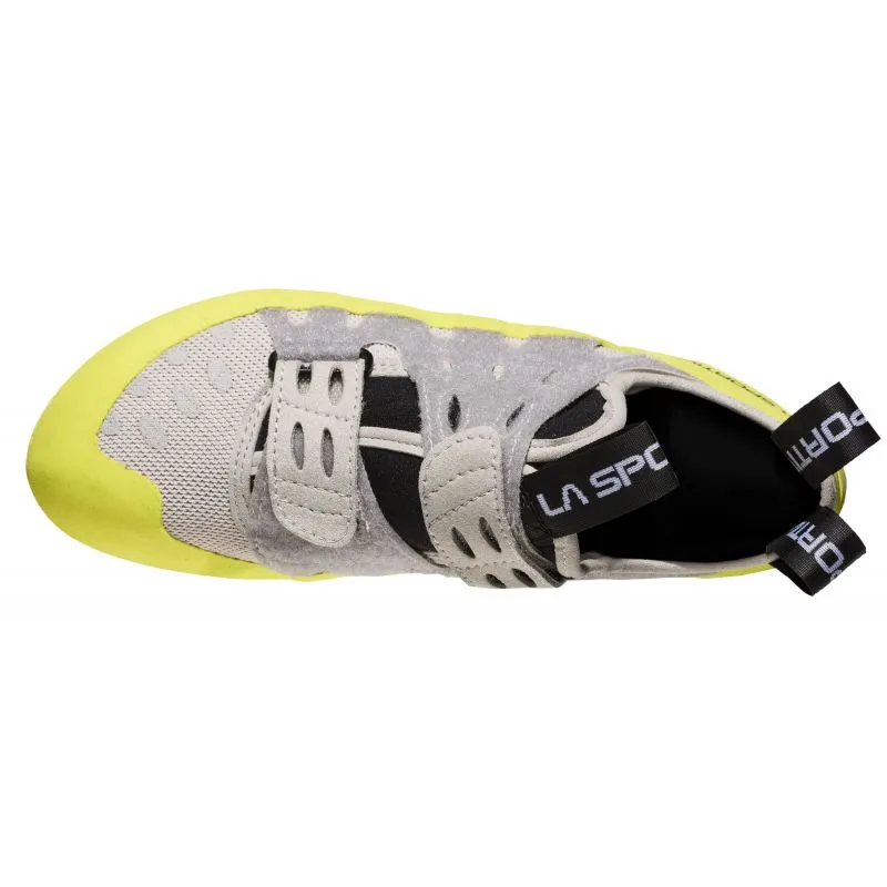 Zapatos de escalada La Sportiva GeckoGym (Gris/Verde manzana) Mujer