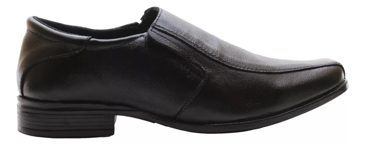 Zapatos Liso Vestir Cuero Mocasin Comodos 601 Bola Uno Carg