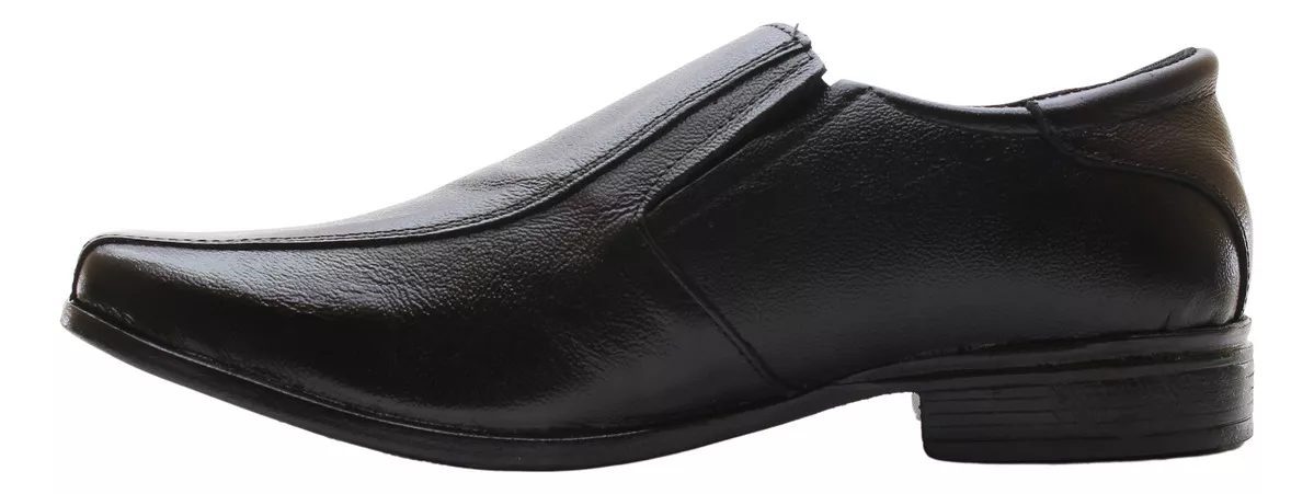 Zapatos Liso Vestir Cuero Mocasin Comodos 601 Bola Uno Carg
